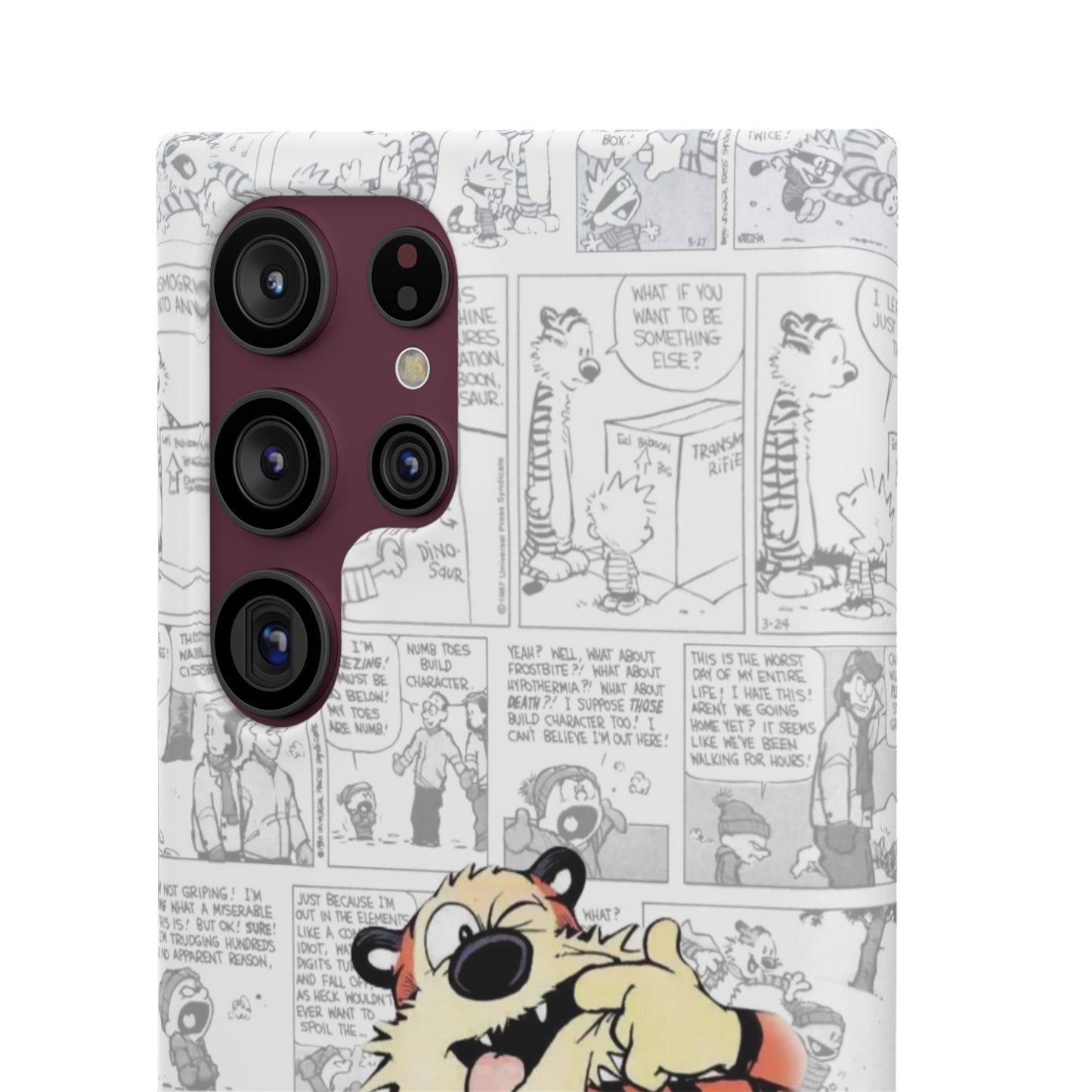 Calvin and Hobbes Comic Unique Case IPhone, Samsung, Google Pixel