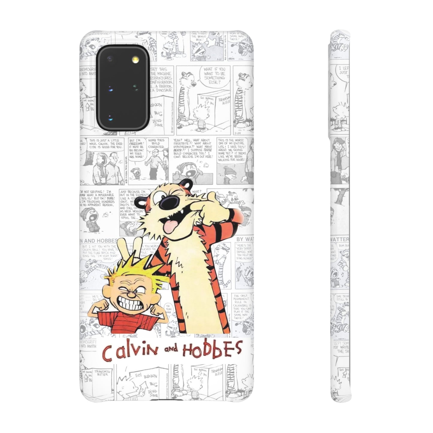 Calvin and Hobbes Comic Unique Case IPhone, Samsung, Google Pixel