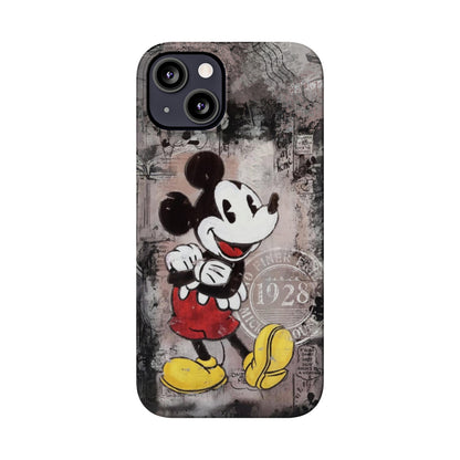 Vintage Style Mickey Slim iPhone Case