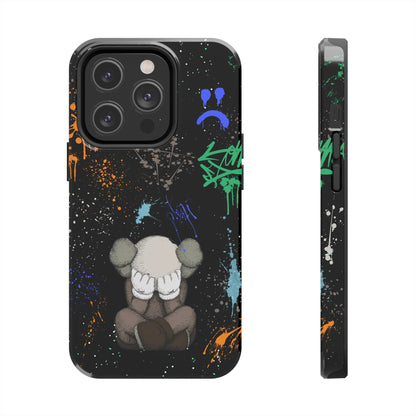 Kaws Graffiti Rugged Phone Case for iPhone and Samsung