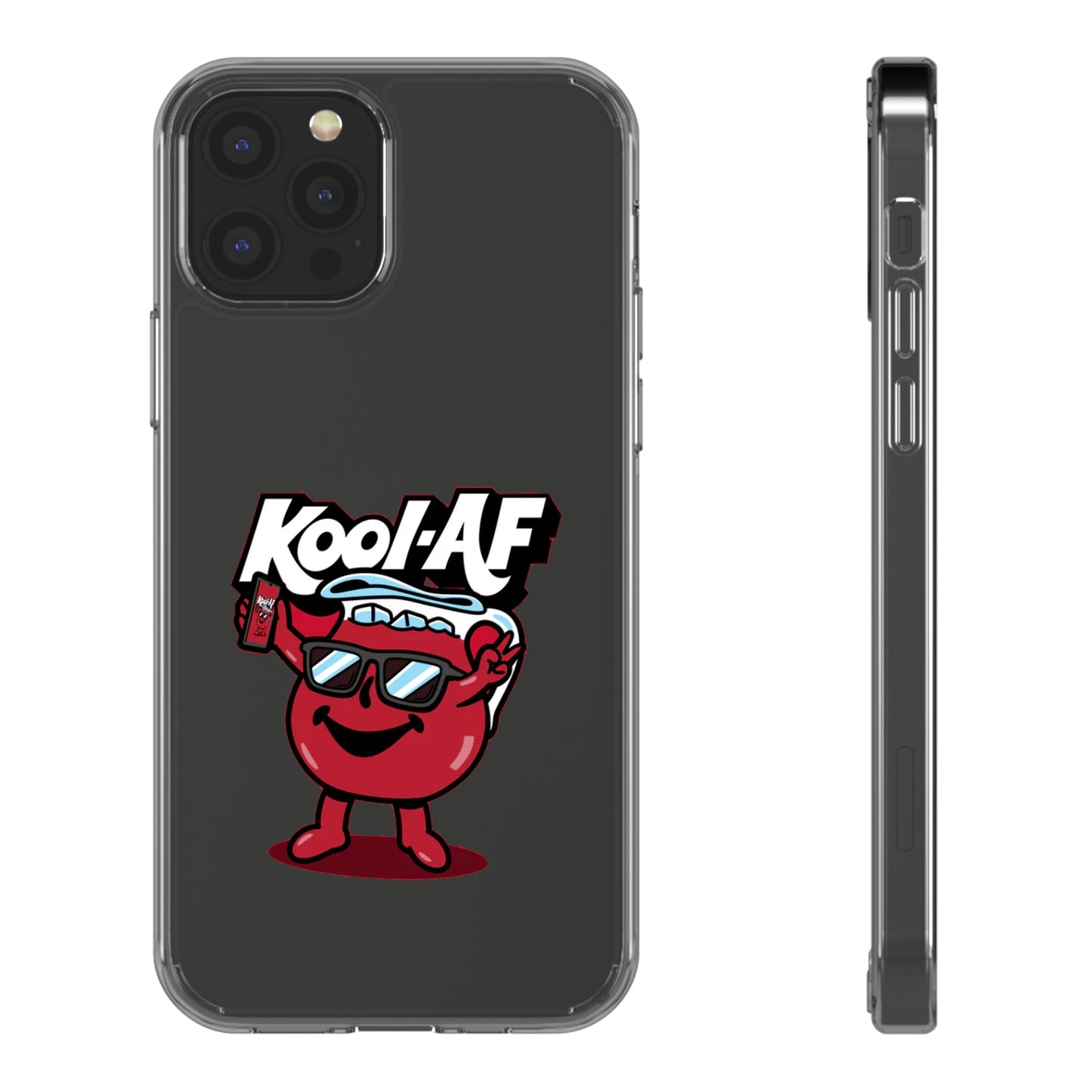 Kool-Aid Man Vintage Retro Clear Case for iPhone and Samsung