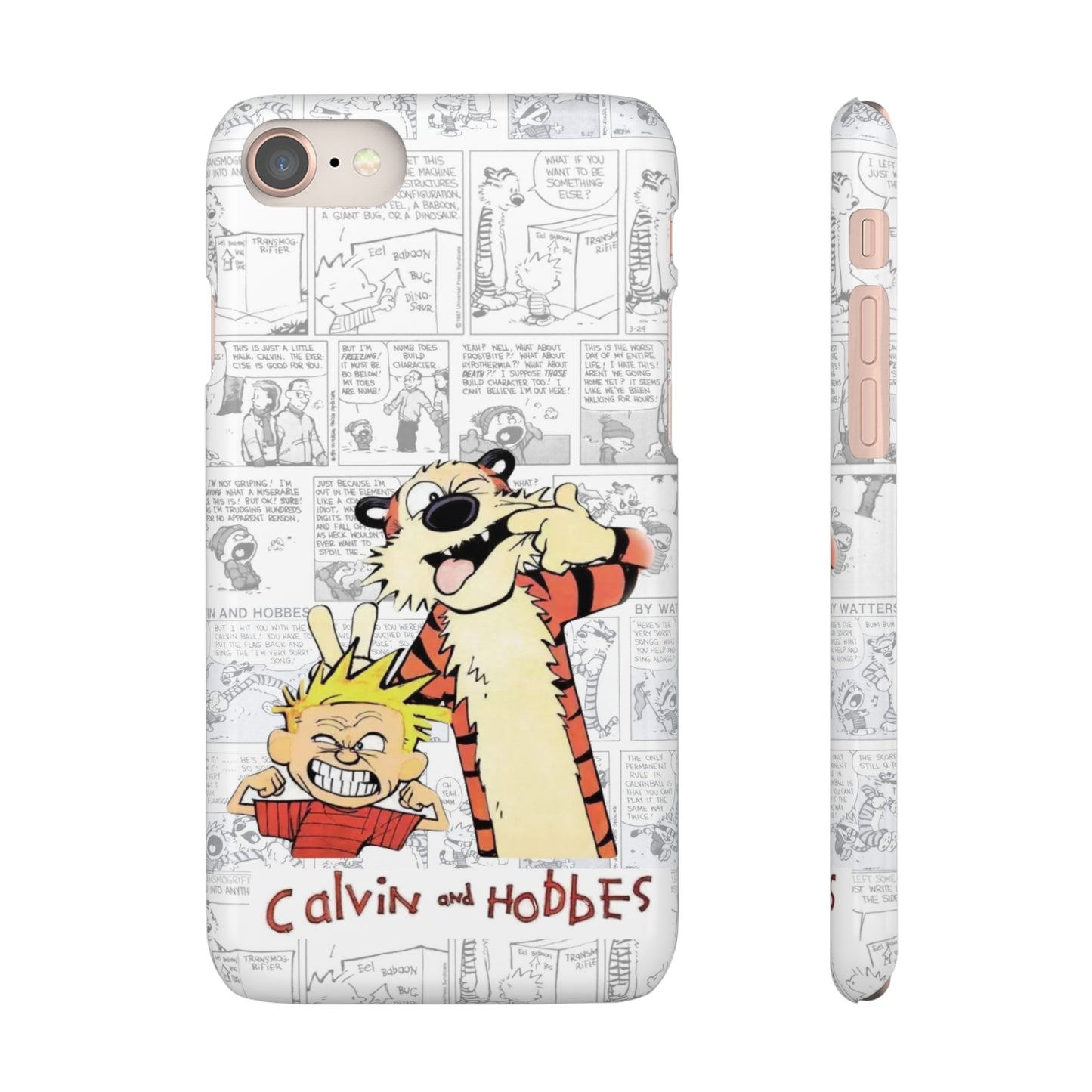 Calvin and Hobbes Comic Unique Case IPhone, Samsung, Google Pixel