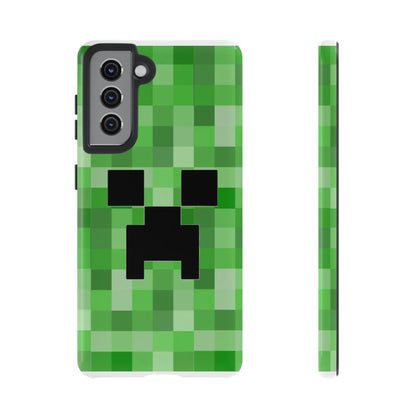 Creeper Minecraft Rugged Phone Case for IPhone, Samsung, Google