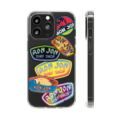 Ron Jon Surf Summer Collage Clear Case iPhone Samsung Galaxy