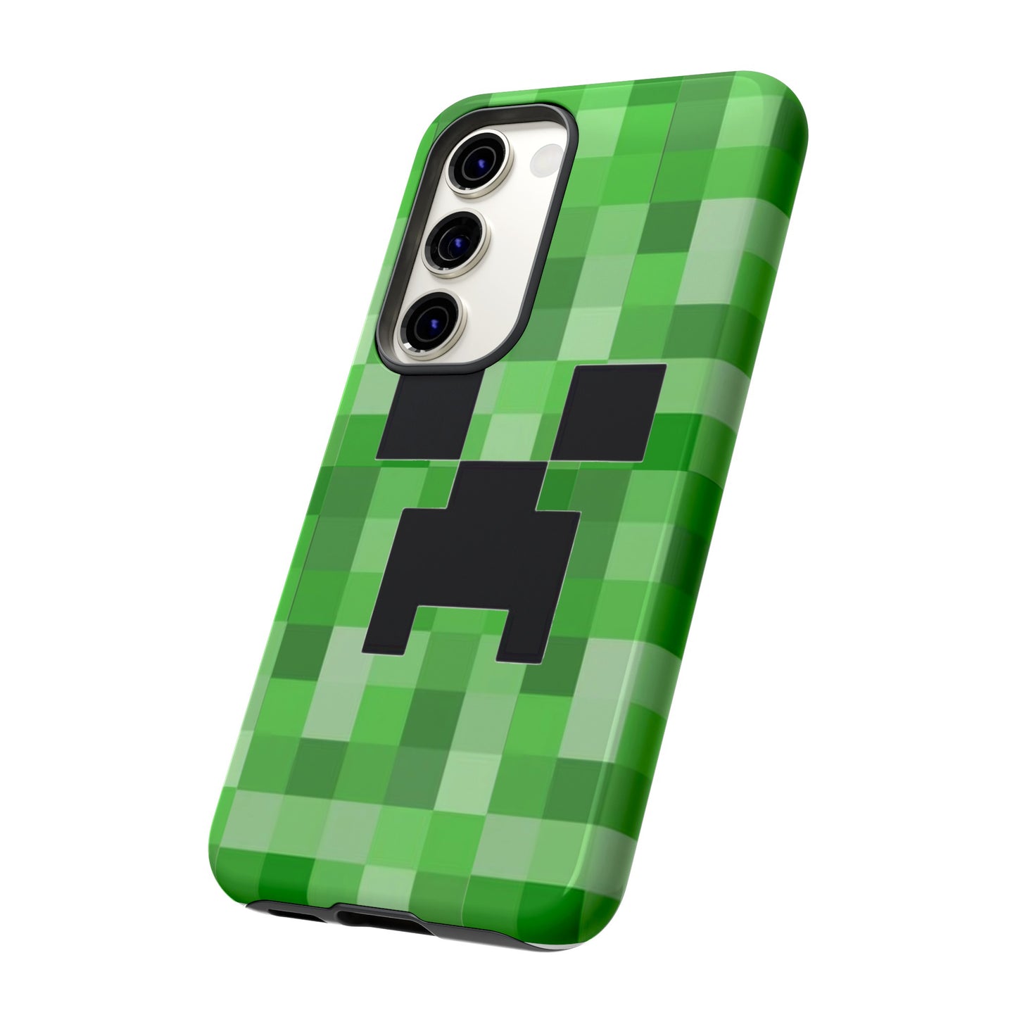 Creeper Minecraft Rugged Phone Case for IPhone, Samsung, Google