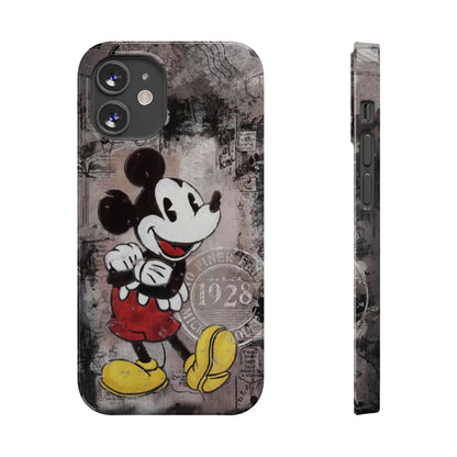 Vintage Style Mickey Slim iPhone Case