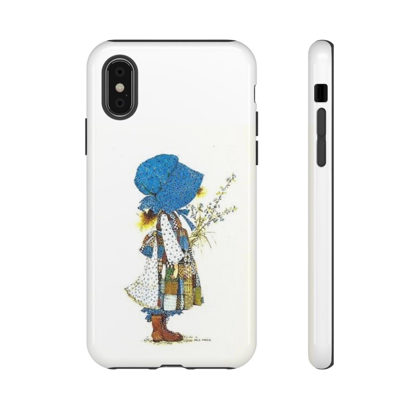 Holly Hobbie Phone Case Charming Retro iPhone, Samsung Galaxy, Google Pixel