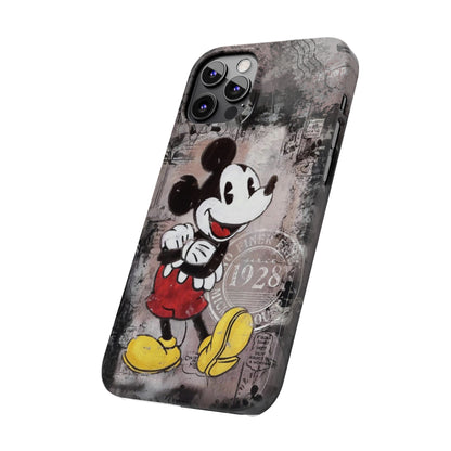 Vintage Style Mickey Slim iPhone Case