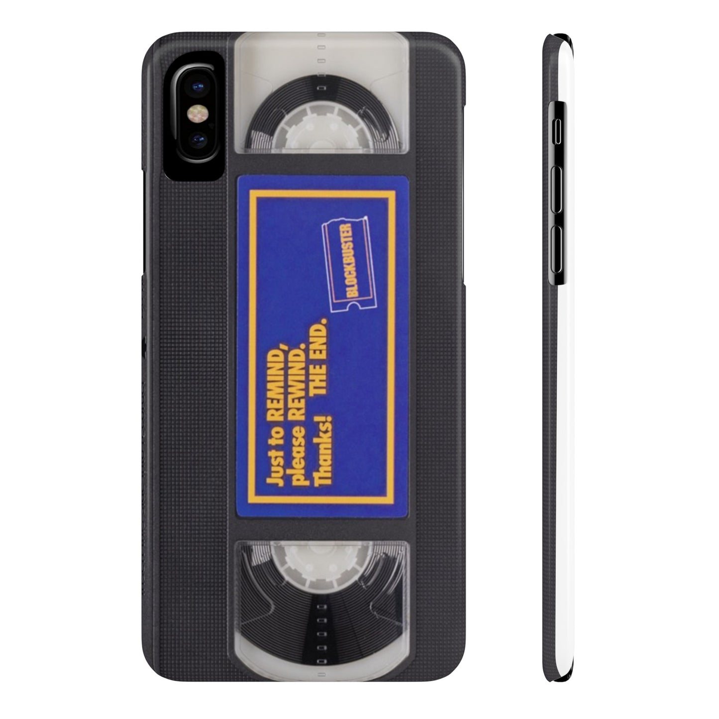 Vintage Original Blockbuster VHS Retro iPhone Case