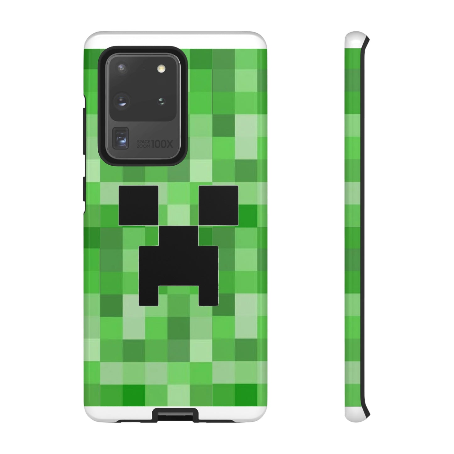 Creeper Minecraft Rugged Phone Case for IPhone, Samsung, Google