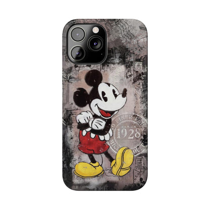 Vintage Style Mickey Slim iPhone Case