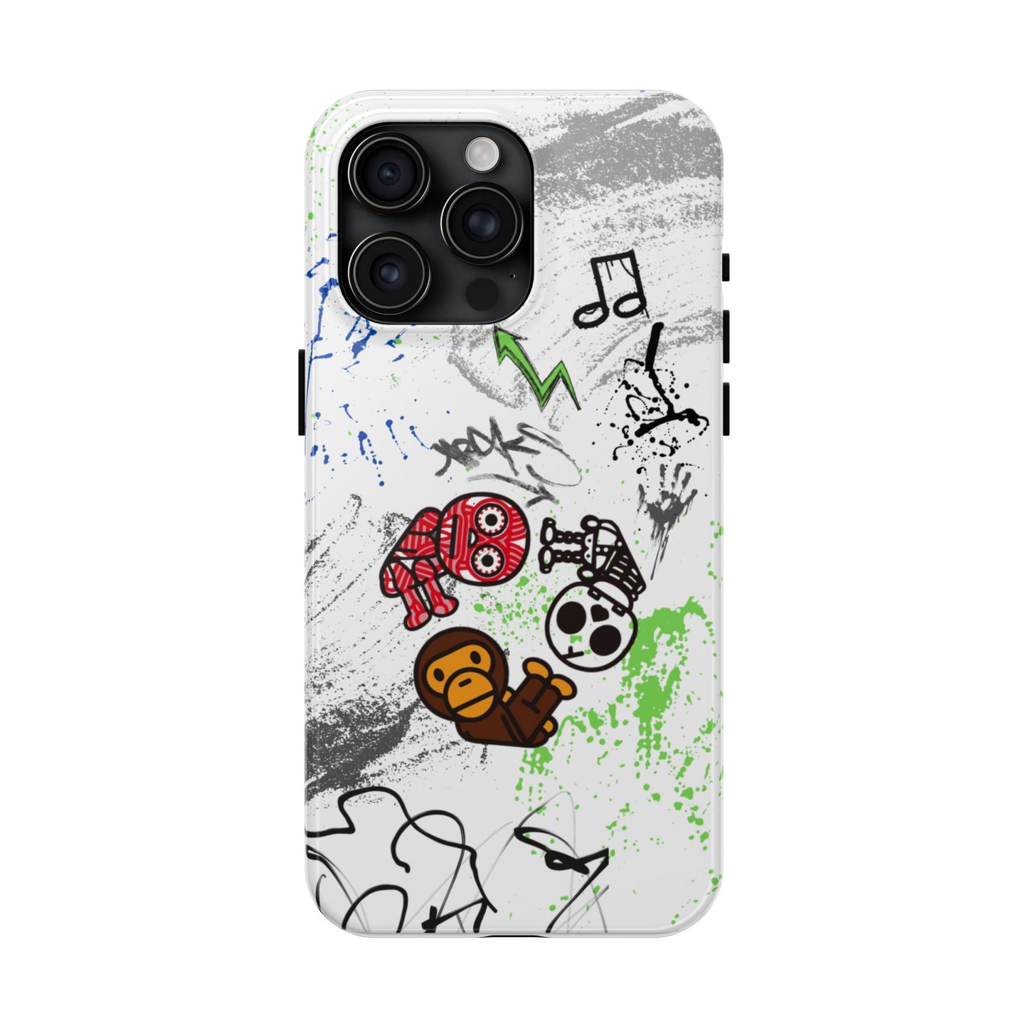 Graffiti Bape Style Phone Case for iPhone and Samsung