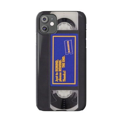 Vintage Original Blockbuster VHS Retro iPhone Case