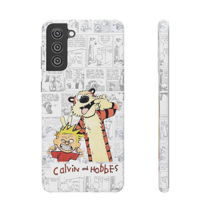 Calvin and Hobbes Comic Unique Case IPhone, Samsung, Google Pixel