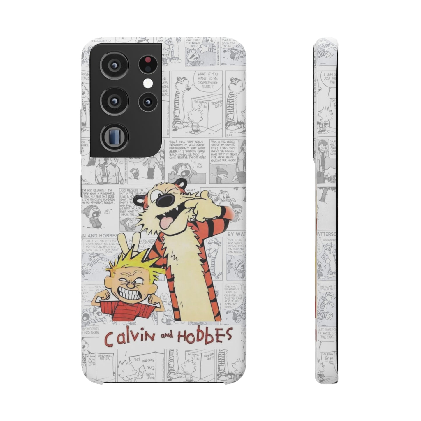 Calvin and Hobbes Comic Unique Case IPhone, Samsung, Google Pixel