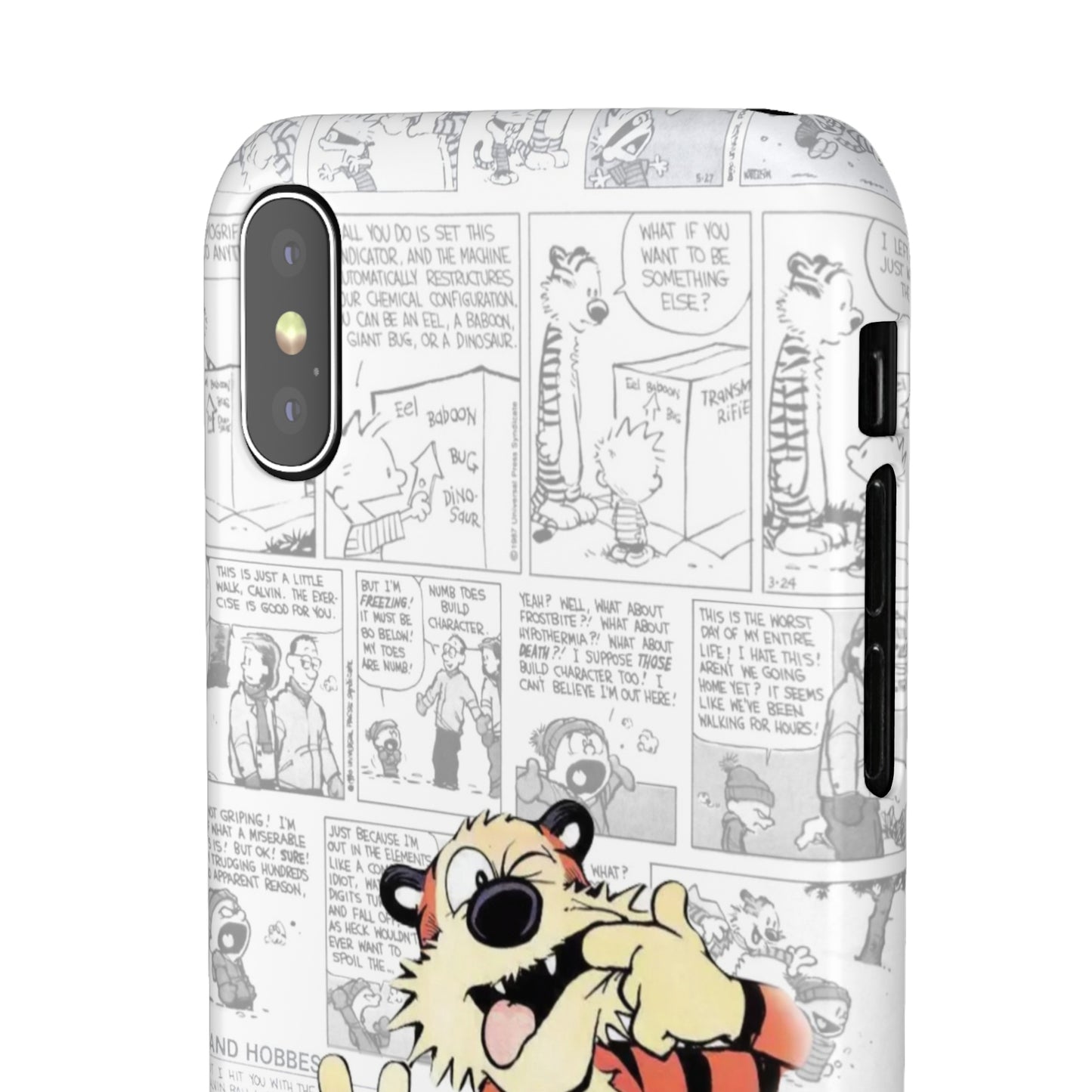 Calvin and Hobbes Comic Unique Case IPhone, Samsung, Google Pixel