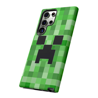 Creeper Minecraft Rugged Phone Case for IPhone, Samsung, Google