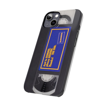 Vintage Original Blockbuster VHS Retro iPhone Case