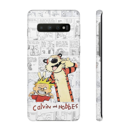 Calvin and Hobbes Comic Unique Case IPhone, Samsung, Google Pixel