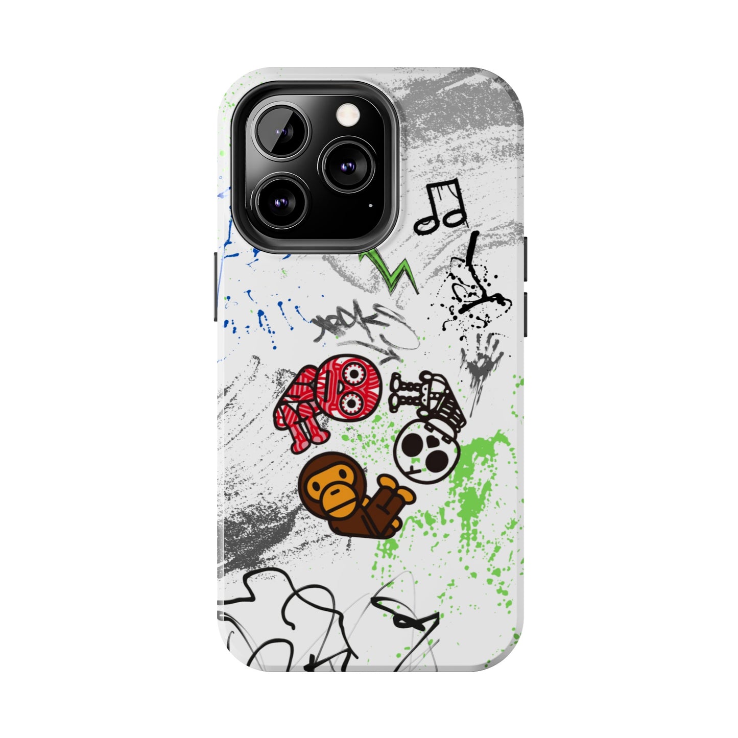 Graffiti Bape Style Phone Case for iPhone and Samsung