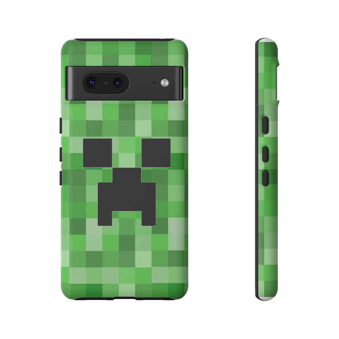 Creeper Minecraft Rugged Phone Case for IPhone, Samsung, Google