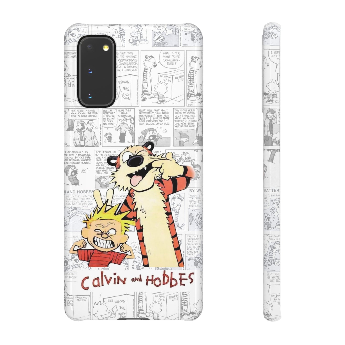 Calvin and Hobbes Comic Unique Case IPhone, Samsung, Google Pixel