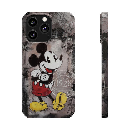 Vintage Style Mickey Slim iPhone Case