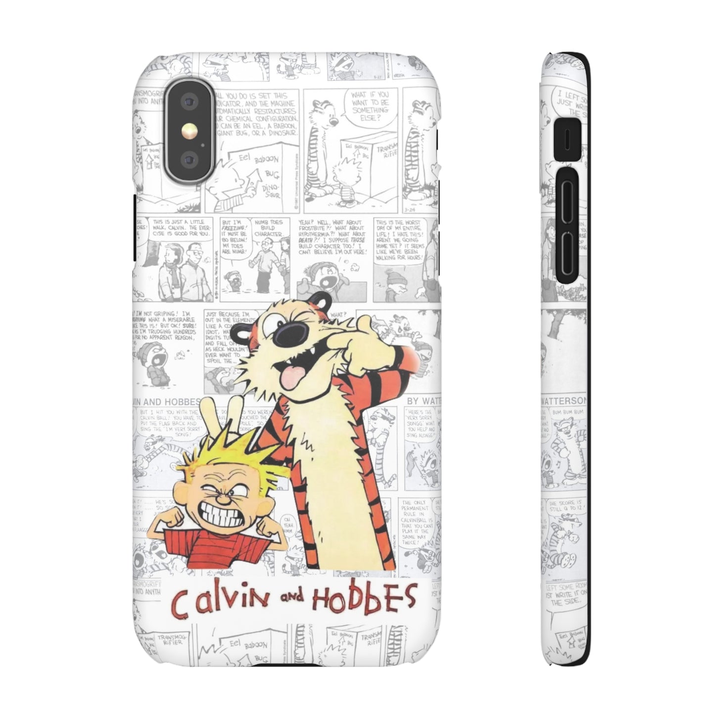 Calvin and Hobbes Comic Unique Case IPhone, Samsung, Google Pixel