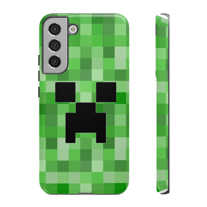 Creeper Minecraft Rugged Phone Case for IPhone, Samsung, Google