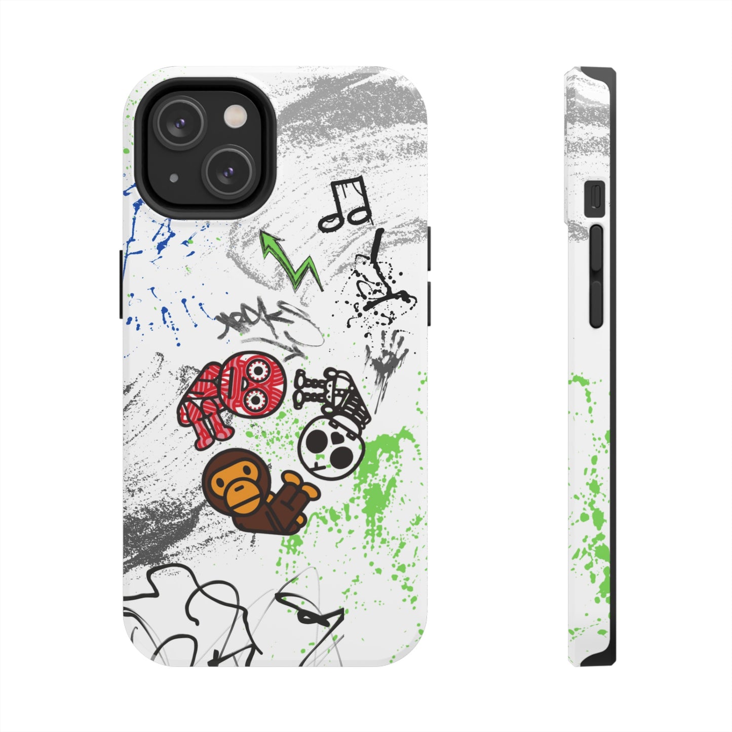 Graffiti Bape Style Phone Case for iPhone and Samsung