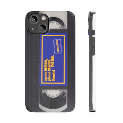 Vintage Original Blockbuster VHS Retro iPhone Case