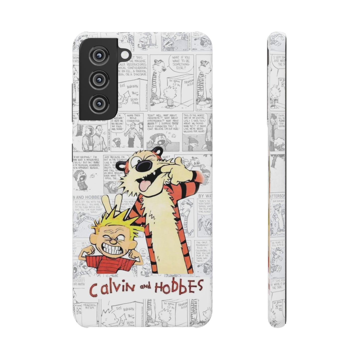 Calvin and Hobbes Comic Unique Case IPhone, Samsung, Google Pixel