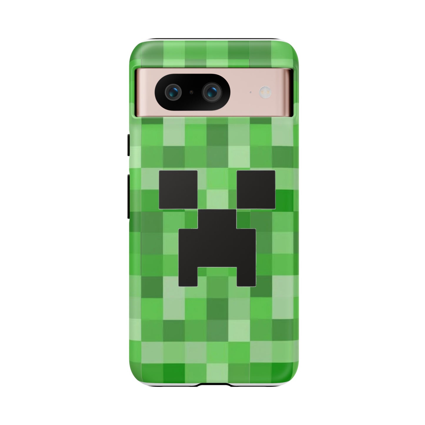 Creeper Minecraft Rugged Phone Case for IPhone, Samsung, Google