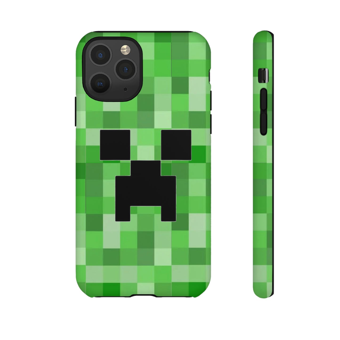 Creeper Minecraft Rugged Phone Case for IPhone, Samsung, Google