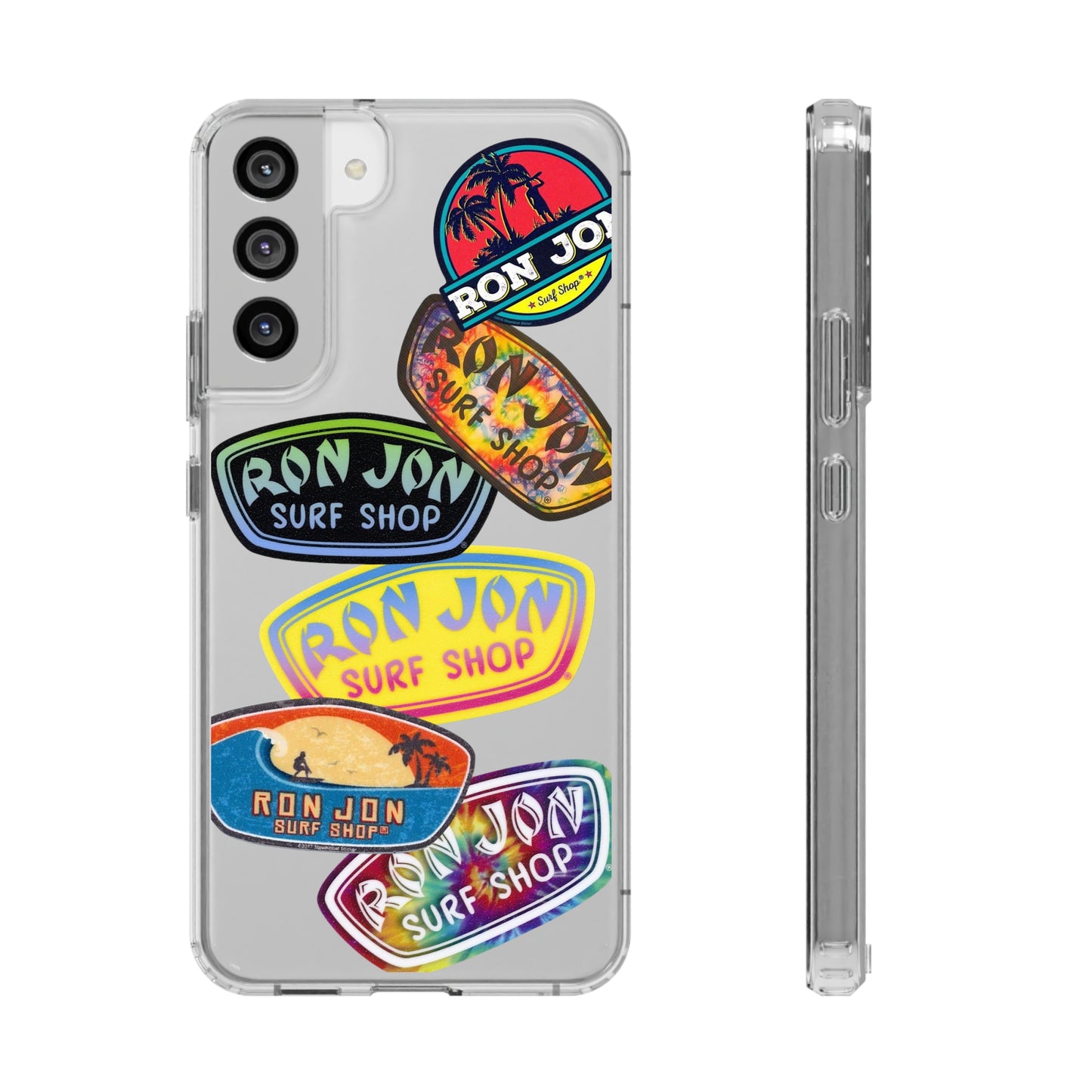 Ron Jon Surf Summer Collage Clear Case iPhone Samsung Galaxy