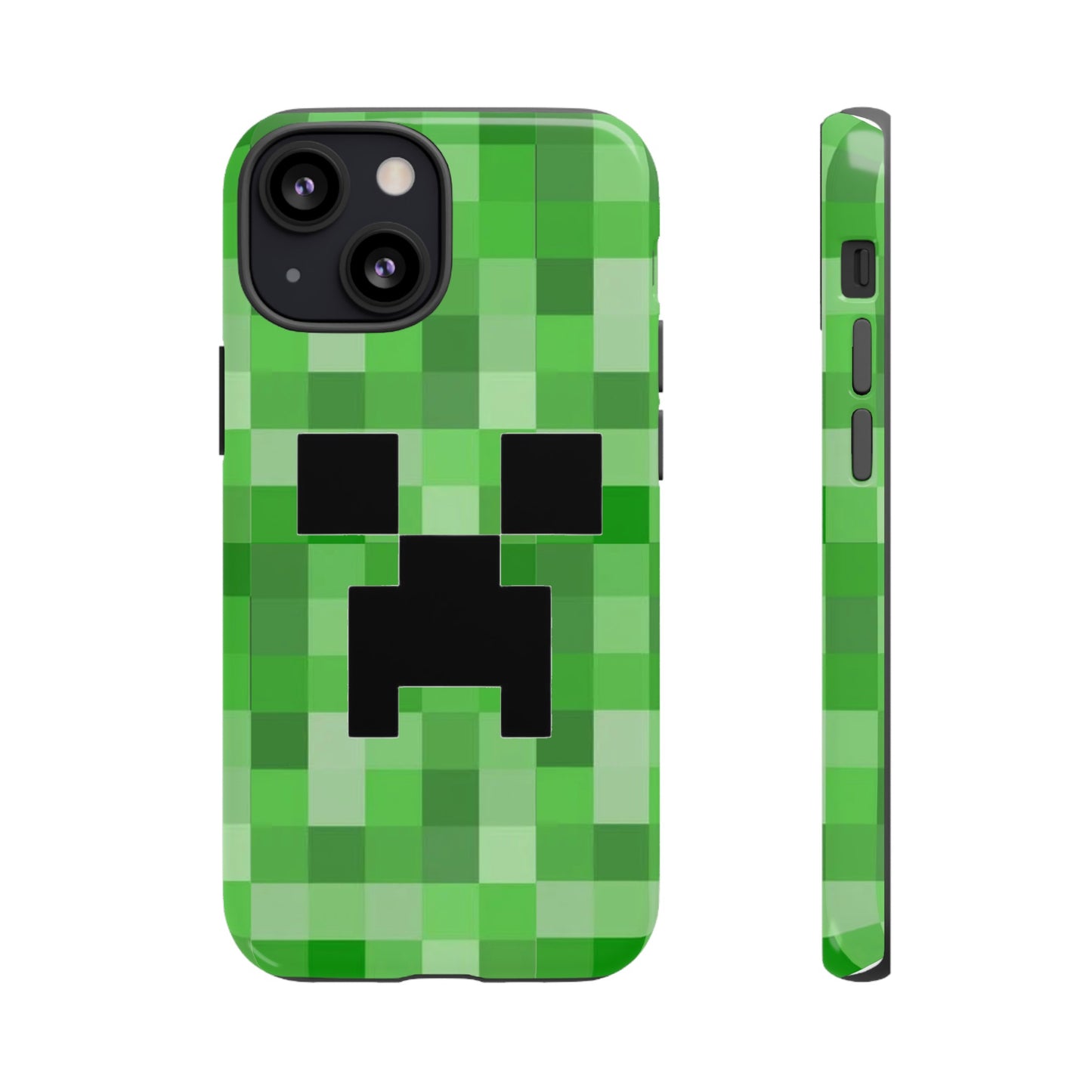 Creeper Minecraft Rugged Phone Case for IPhone, Samsung, Google