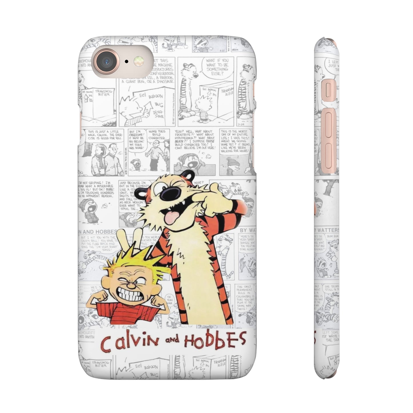 Calvin and Hobbes Comic Unique Case IPhone, Samsung, Google Pixel