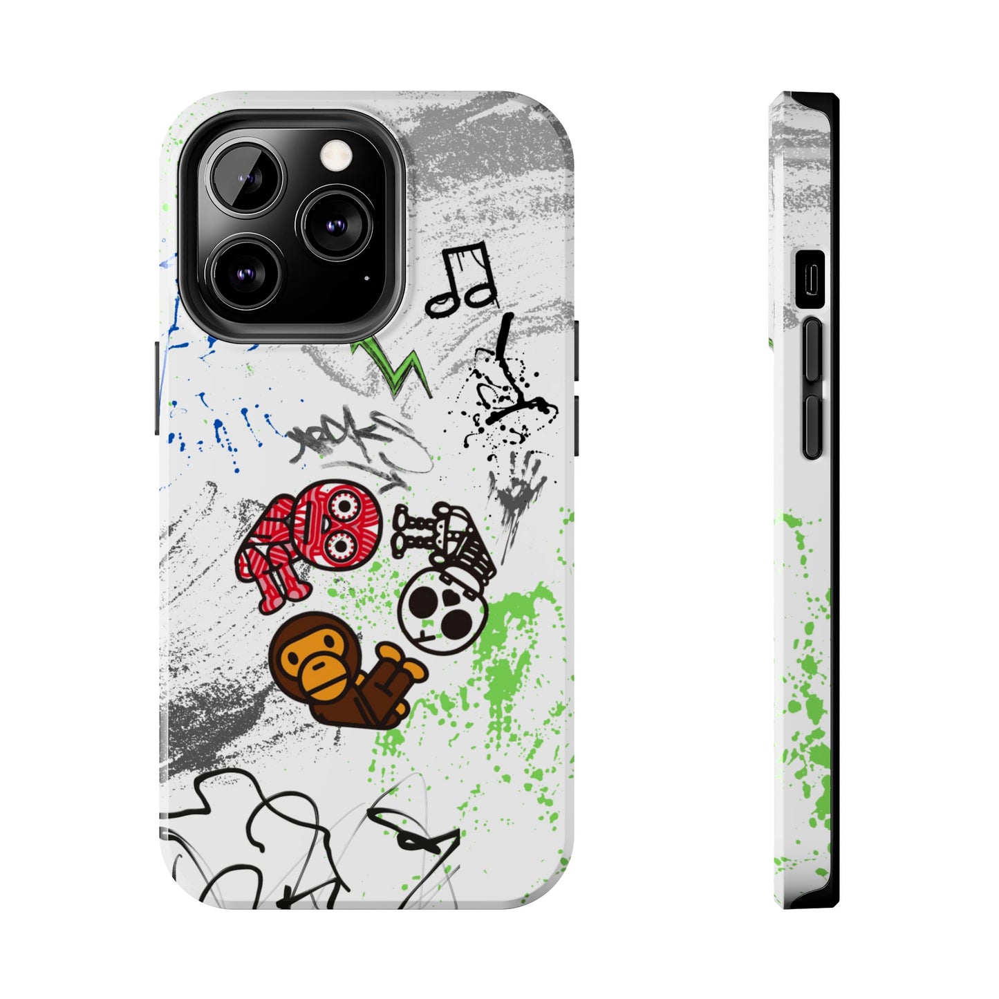 Graffiti Bape Style Phone Case for iPhone and Samsung