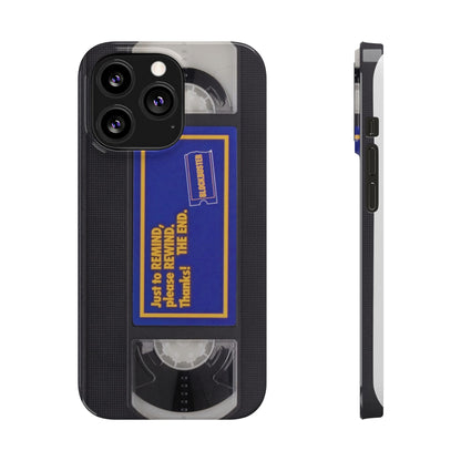 Vintage Original Blockbuster VHS Retro iPhone Case