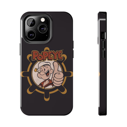 Vintage Popeye The Sailor iPhone Rugged Case