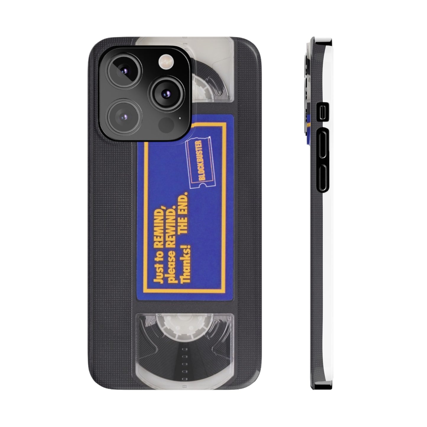 Vintage Original Blockbuster VHS Retro iPhone Case