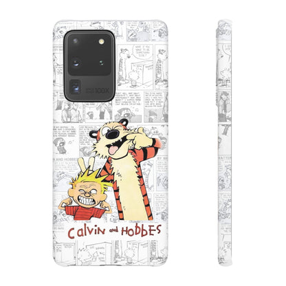 Calvin and Hobbes Comic Unique Case IPhone, Samsung, Google Pixel