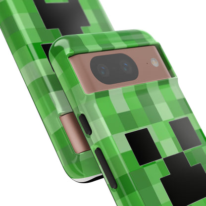 Creeper Minecraft Rugged Phone Case for IPhone, Samsung, Google