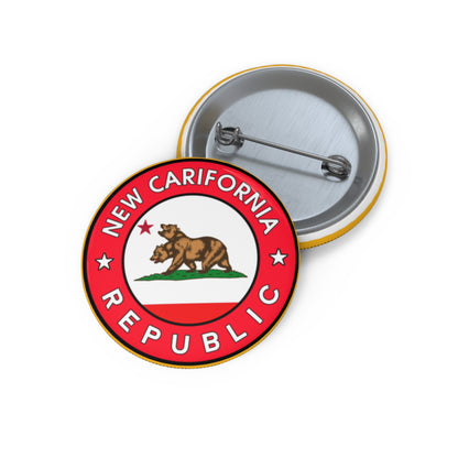 Fallout Pin Button New California Republic