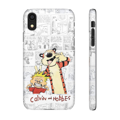 Calvin and Hobbes Comic Unique Case IPhone, Samsung, Google Pixel