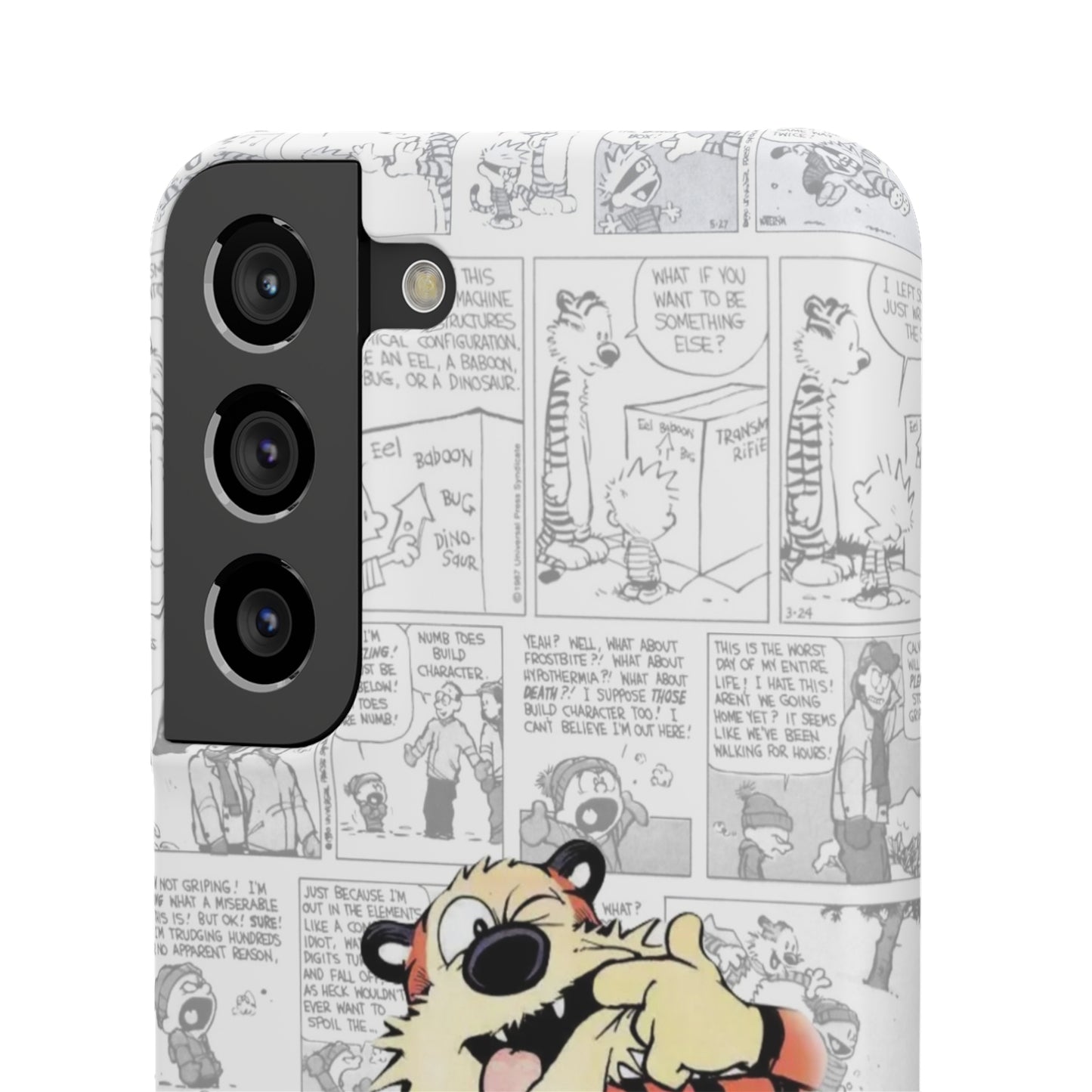 Calvin and Hobbes Comic Unique Case IPhone, Samsung, Google Pixel