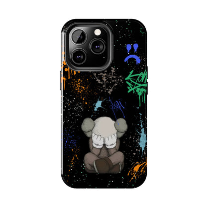 Kaws Graffiti Rugged Phone Case for iPhone and Samsung