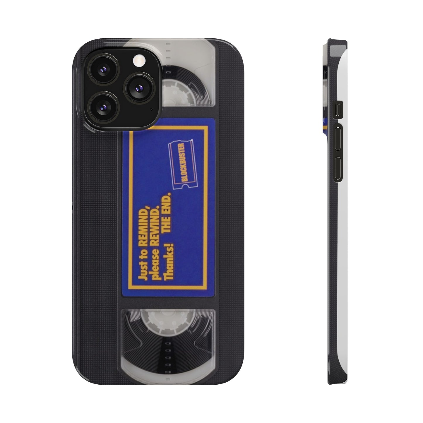 Vintage Original Blockbuster VHS Retro iPhone Case