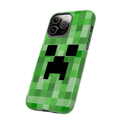 Creeper Minecraft Rugged Phone Case for IPhone, Samsung, Google