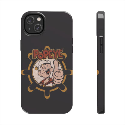 Vintage Popeye The Sailor iPhone Rugged Case